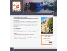 Tablet Screenshot of d-rent.de